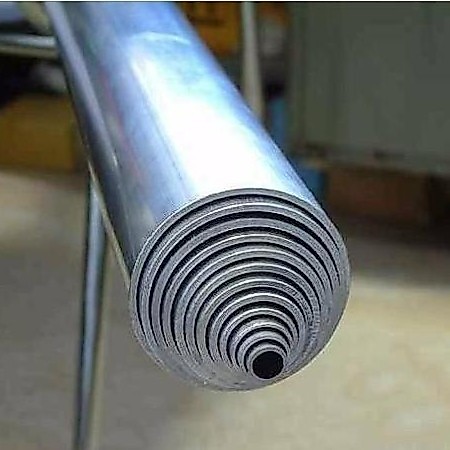 TERLARIS PIPA ALUMINIUM ANTENA TUBING PANJANG 11,4 METER TELESKOPIK ALUMUNIUM
