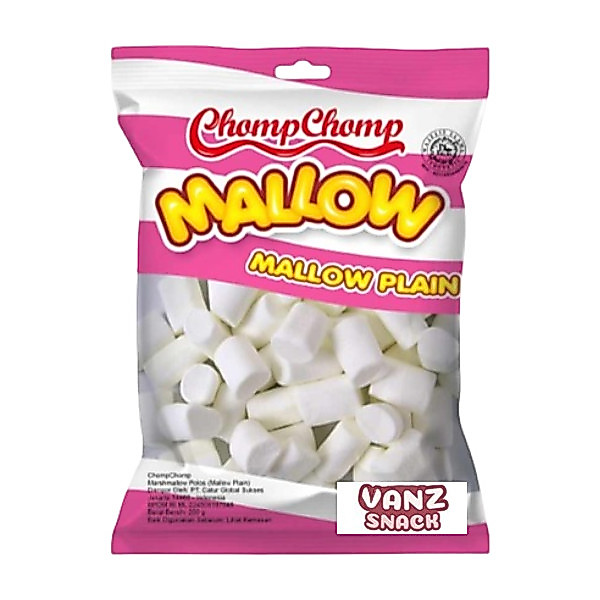 Chomp Chomp Marshmallow Plain 200 gr
