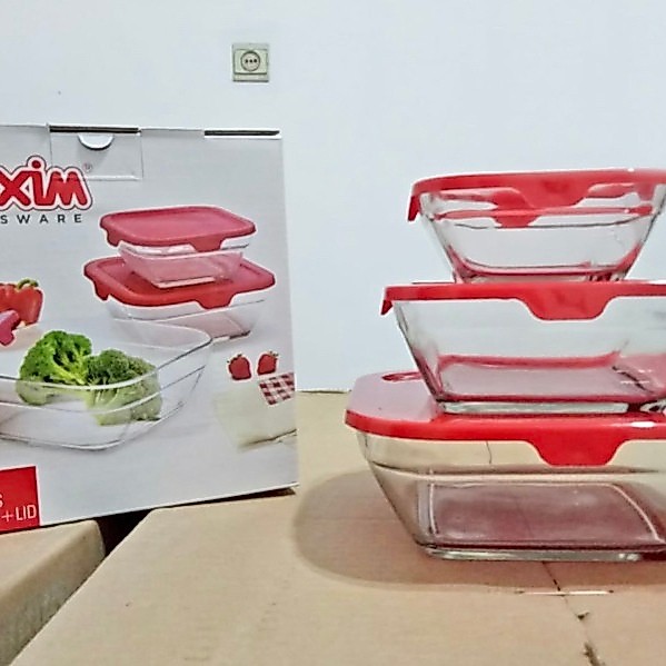 Tukuparty Maxim Bowl/Square Mangkok Persegi Mangkok Set Hadiah