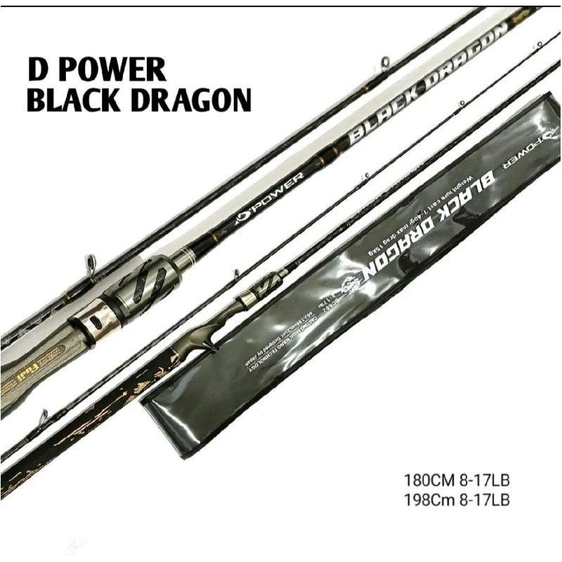 Joran BC D Power Black Dragon 8-17LB Nano Casting