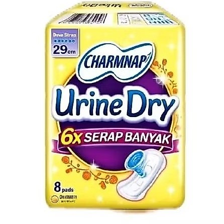 Charmnap Urine Dry 29cm Pembalut Urine 8pads