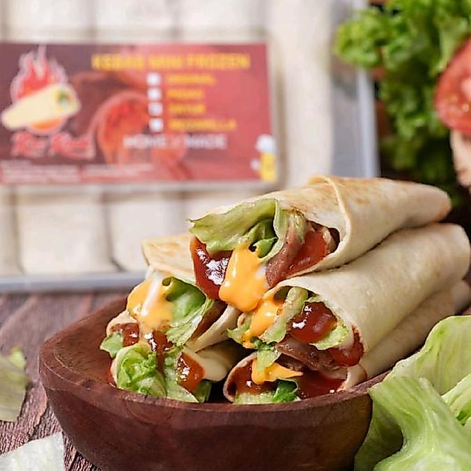 Tino- Ras Kebab Mini Frozen / Kebab Mini / Kebab Frozen / Frozen Food / Makanan Instan / Cemilan Rin