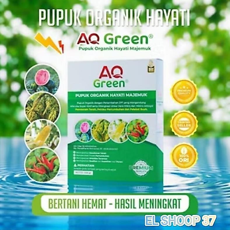 Aq Green Pupuk Organik Hayati  Petani Nusantara Sawit Karet Padi  Kopi Cabe Sayuran Aq Green 500 Grm