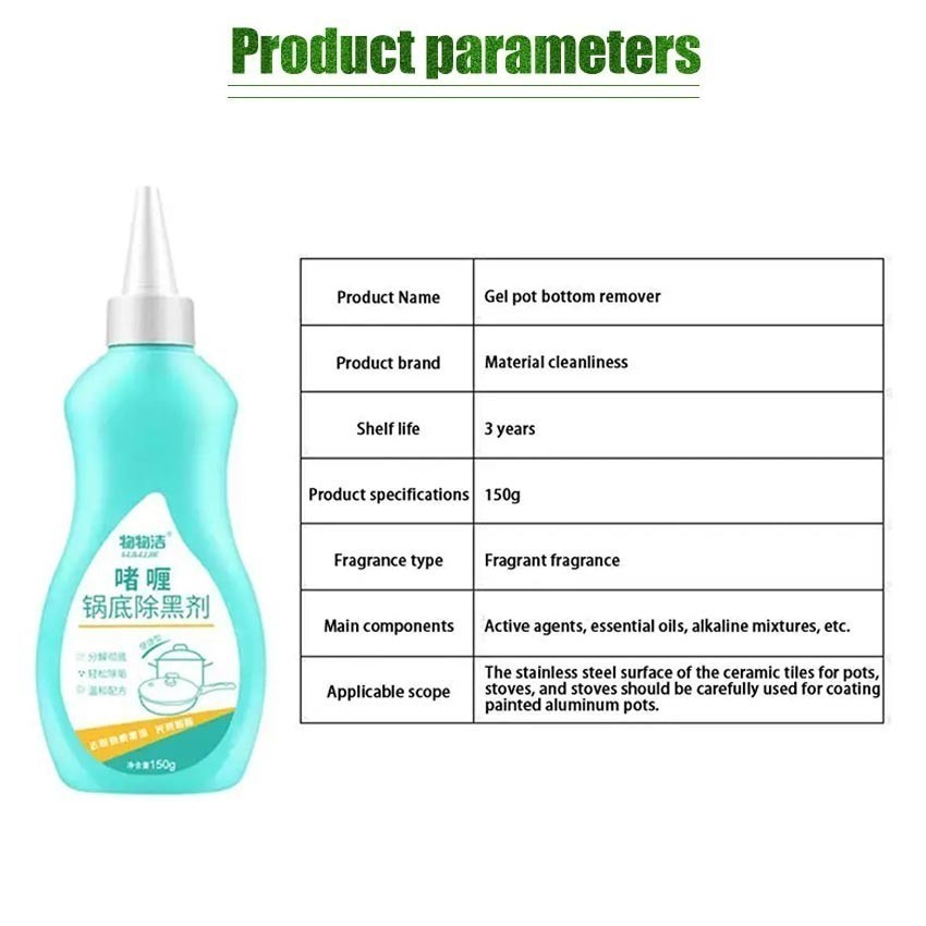 GS Krim Penghilang Pembersih Kerak Panci Stainless Besi Oven & Bbq Cleaner Pembersih Kerak Panci, Ko