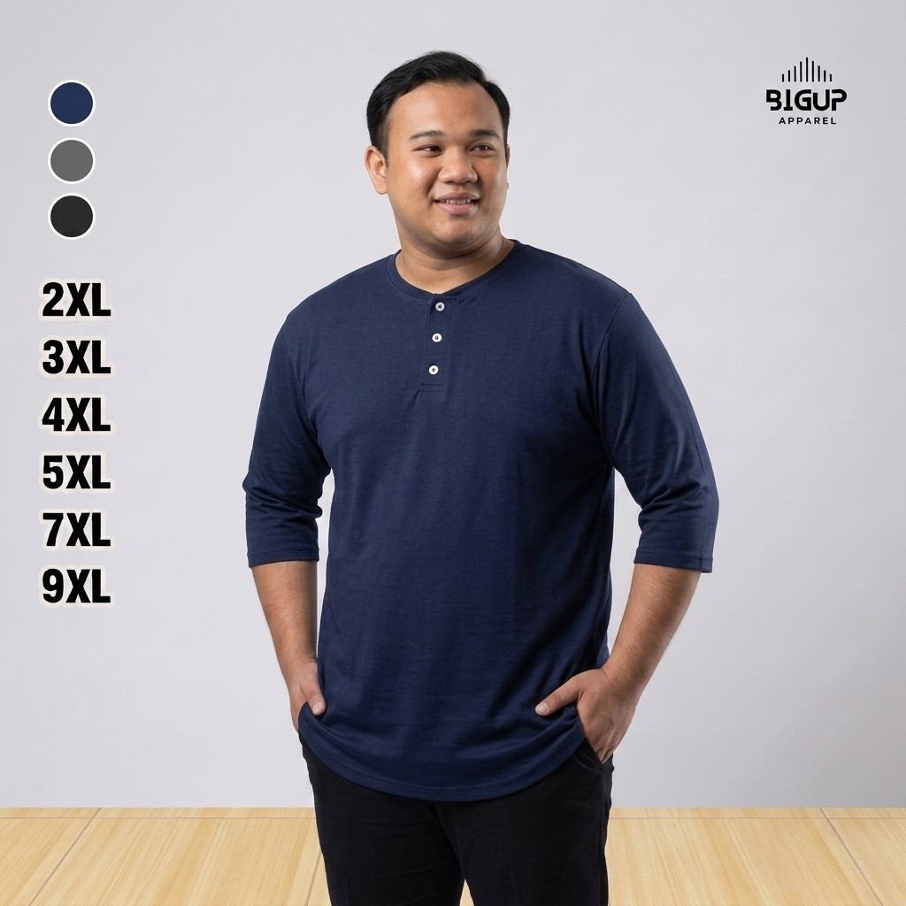 Terbaru Dmb Baju Koko Kurta Ishak Jumbo Kaos Kurta Oversize Pria