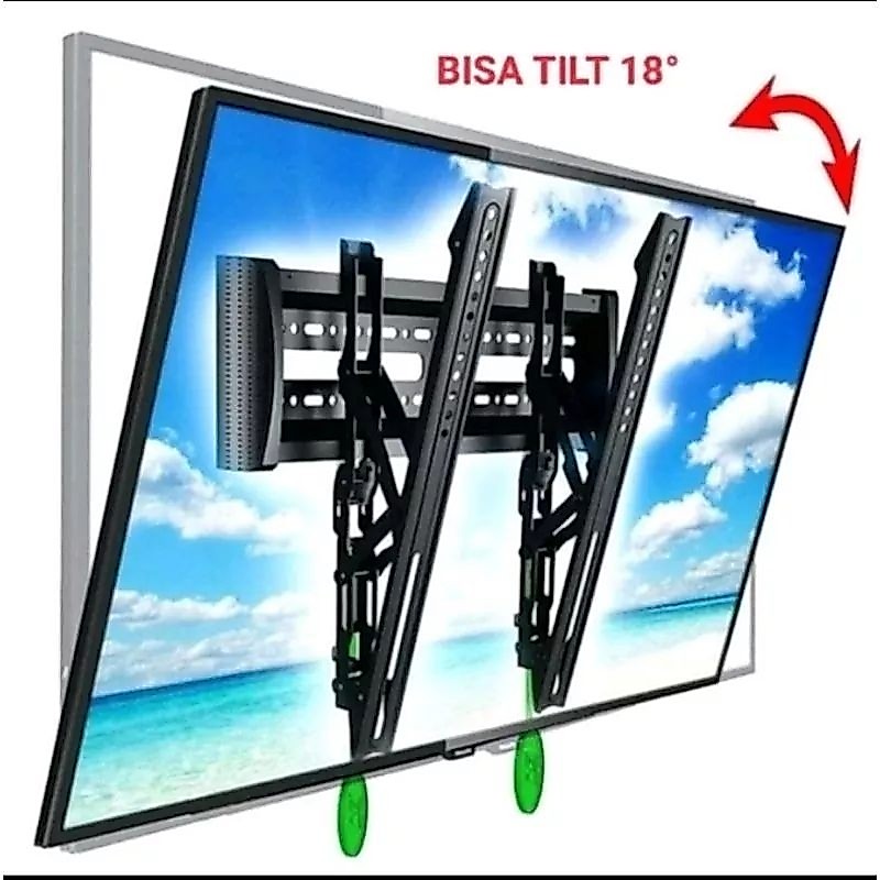 BRACKET TV BRAKET TV BREKET TV 19 20 23 32 40 42 43 50 55 60 65 70 75 INCH