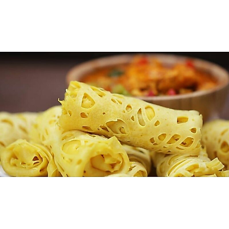 Roti Jala - Kue Jala - isi Srikaya - Kue Aceh - Cemilan - Hampers - KueLebaran - Jajanan Pasar