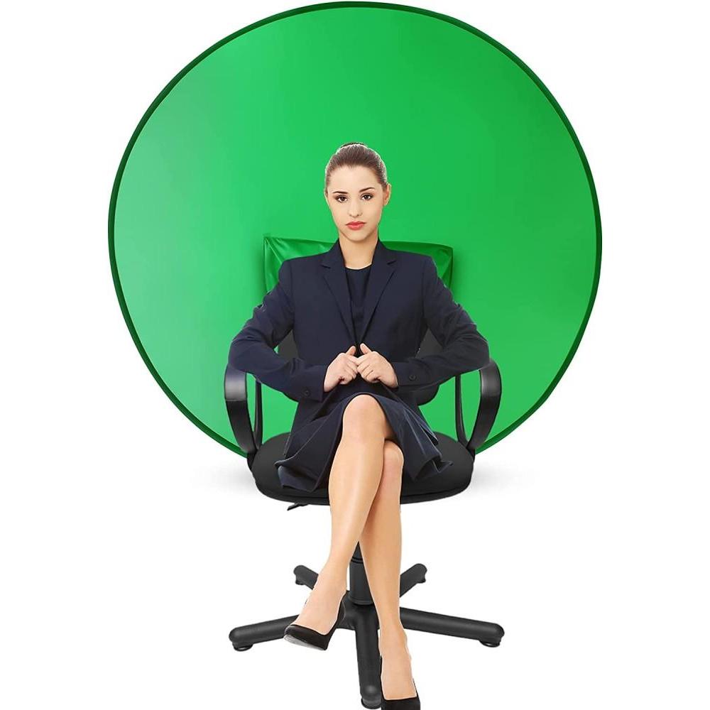Promo Portable Green Screen Backdrop kain background green screen