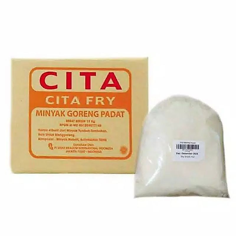 CITA FRY MINYAK GORENG PADAT 1KG / MINYAK BEKU 1KG / MINYAK PADAT DONAT DAN GORENGAN