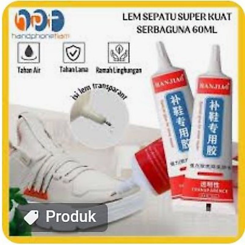 Lem sepatu import super kuat tahan air hanjiau original