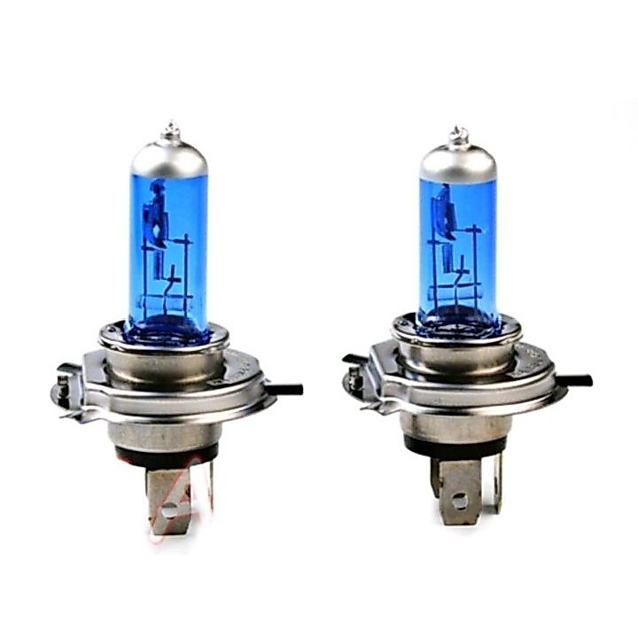 Lampu Mobil Depan H4 Xenon Halogen Super Terang 1 Pc 100/90 Watt 12 Volt Bohlam Headlight Headlamp V