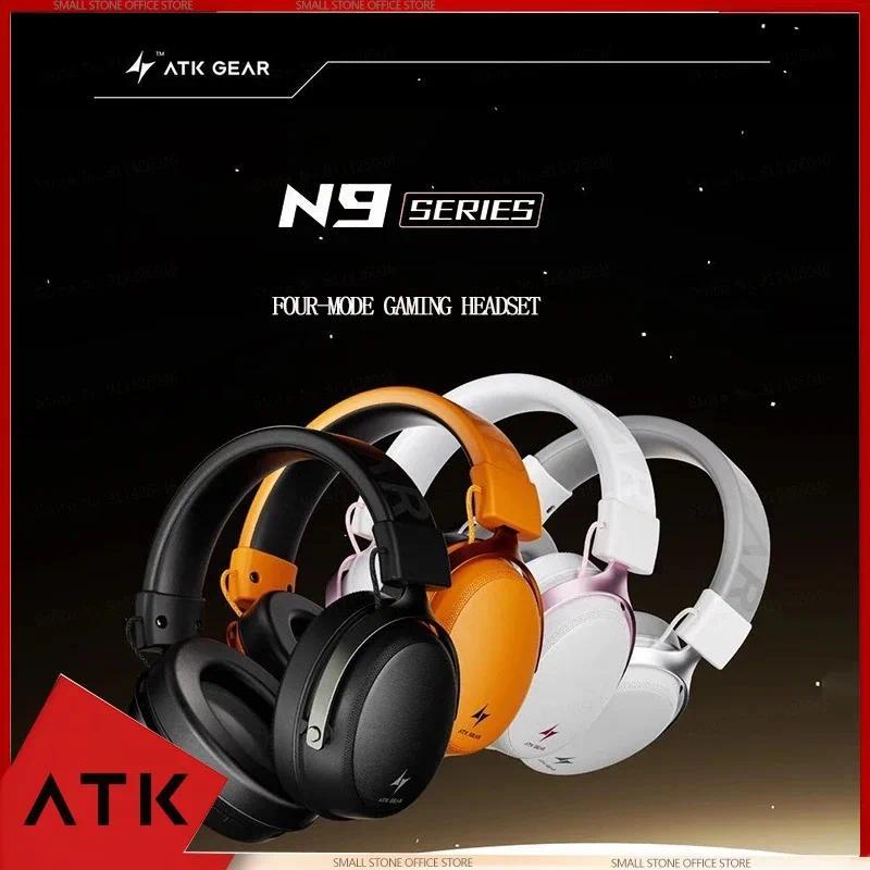 ATK Neptune N9 Over-Ear Gaming Headphones with 4 Modes Long Battery Life Noise Cancelling – Birthday
