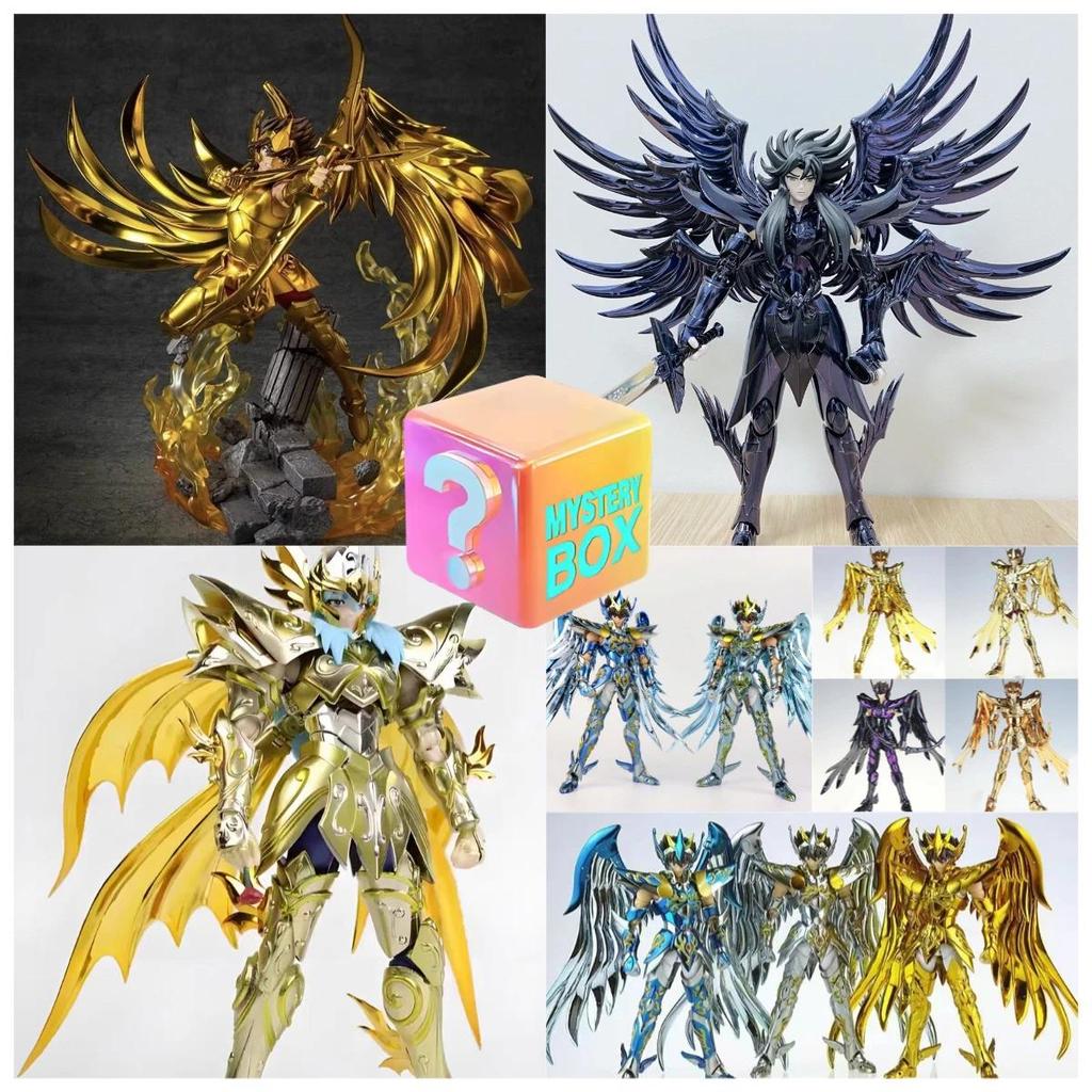 Saint Seiya Myth Cloth Blind Box: Collect 12 Zoac Gold Saints Surprise Action Figure for Anime Fans 