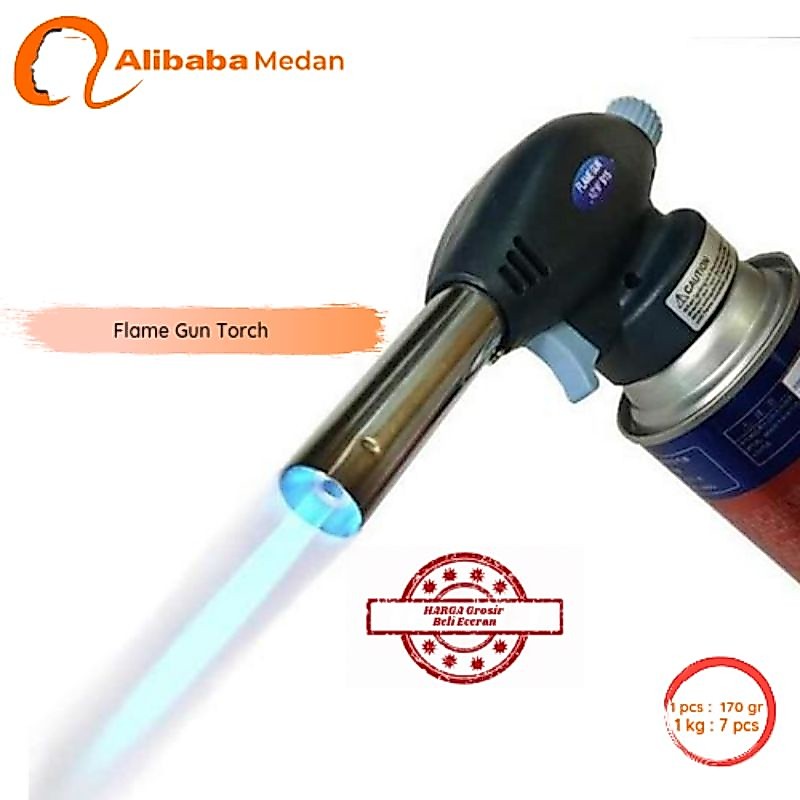Flame Gun Korek Jumbo Gas Tourch Pemantik Api Gas Portable