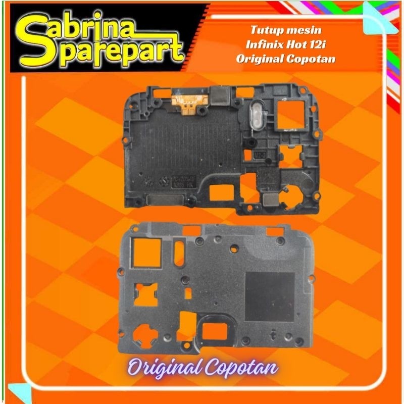 Tutup Mesin Belakang Untuk Infinix Hot 12i Original Copotan
