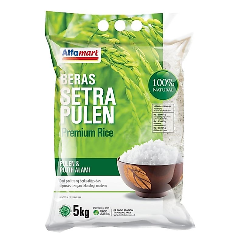 Beras Setra Pulen 5Kg