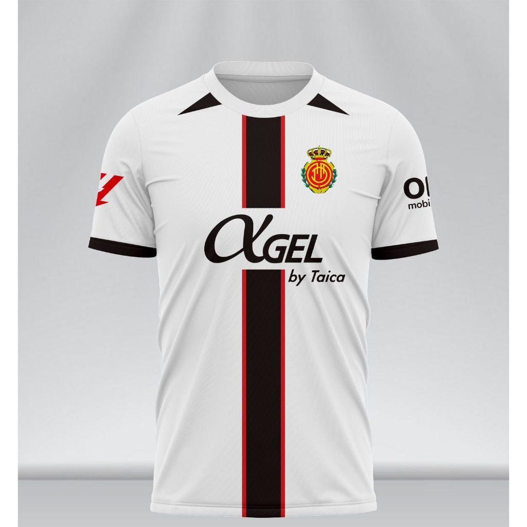 Hot Sale Baju Jersey Mallorca Home Away Full Printing Short Sleeve 3D Shirt