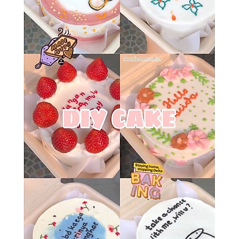 (DIY) BENTO CAKE TANGERANG, BACA DESKRIPSI SEBELUM MEMBELI