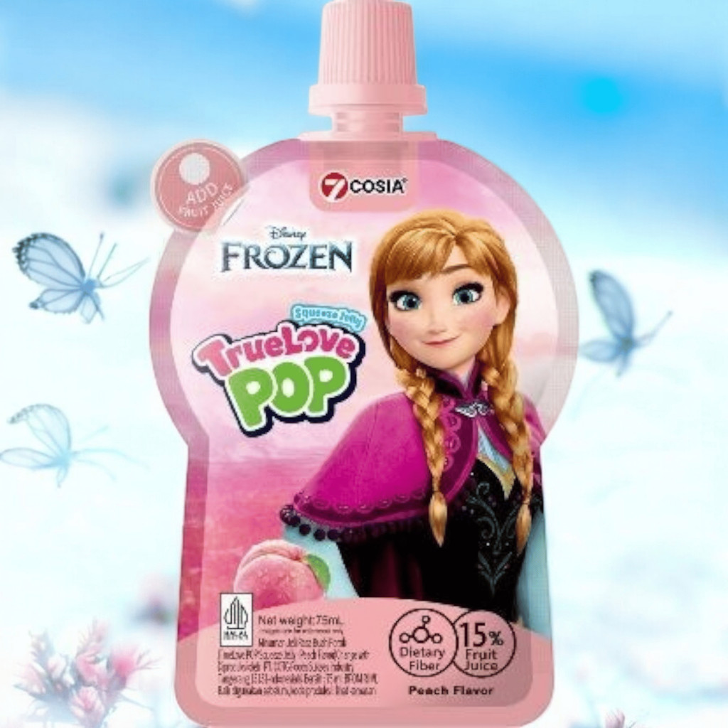Squeeze Jelly 7COSIA 10pcs Rasa Peach