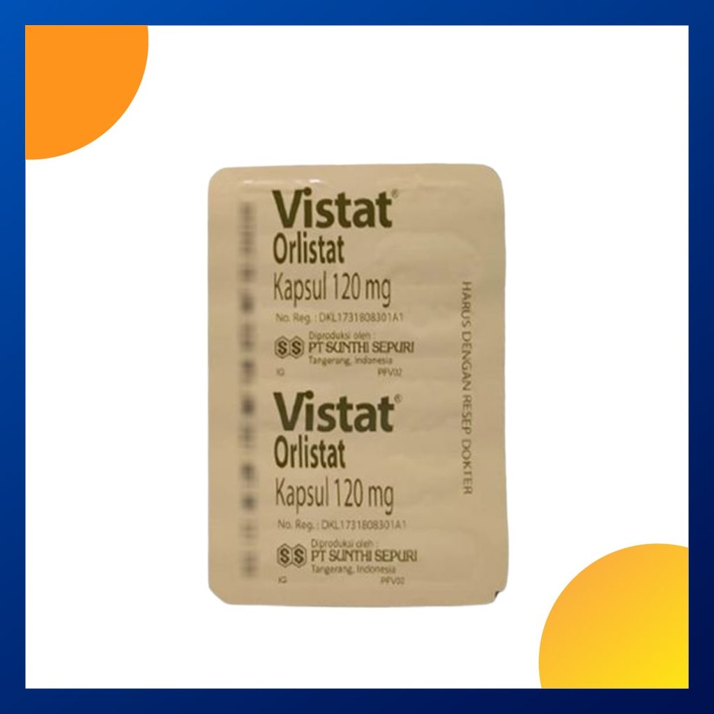 VISTAT 120 MG 1 BLISTER @ 10 KAPSUL
