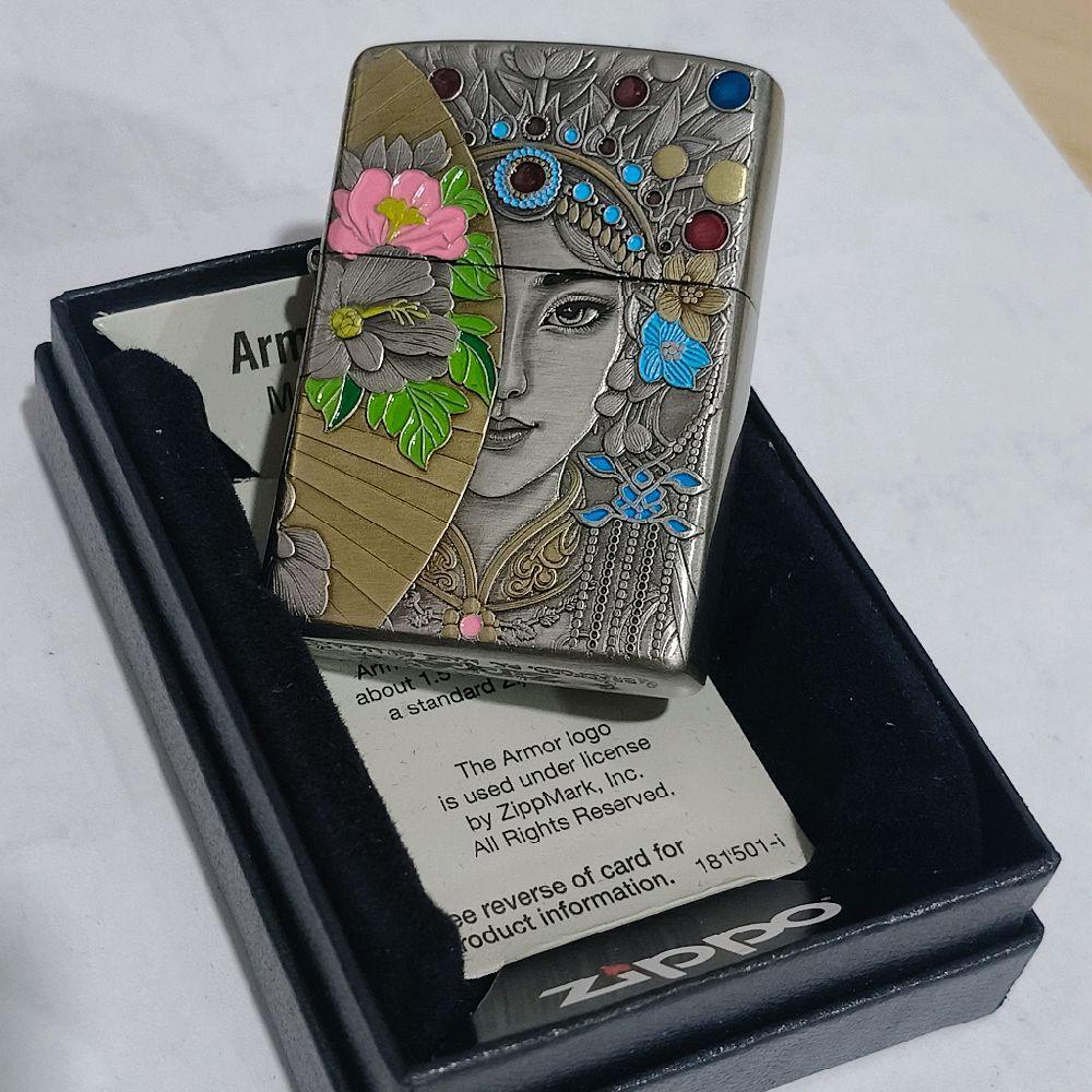 ZIPPO LADY PRINCESS 2 SIDE ORIGINAL