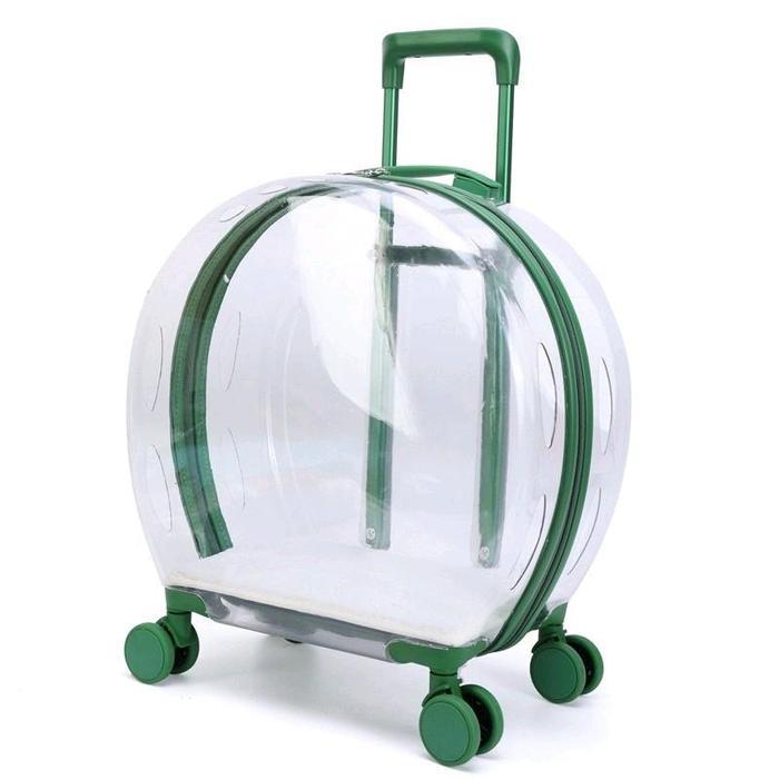 [MYHAPPYSHOP] Tas Troli Transparan | Pet Cargo | Tas Anjing Kucing