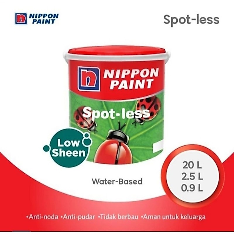 Cat Tembok Nippon Paint Spotless 2004T Miner Gray