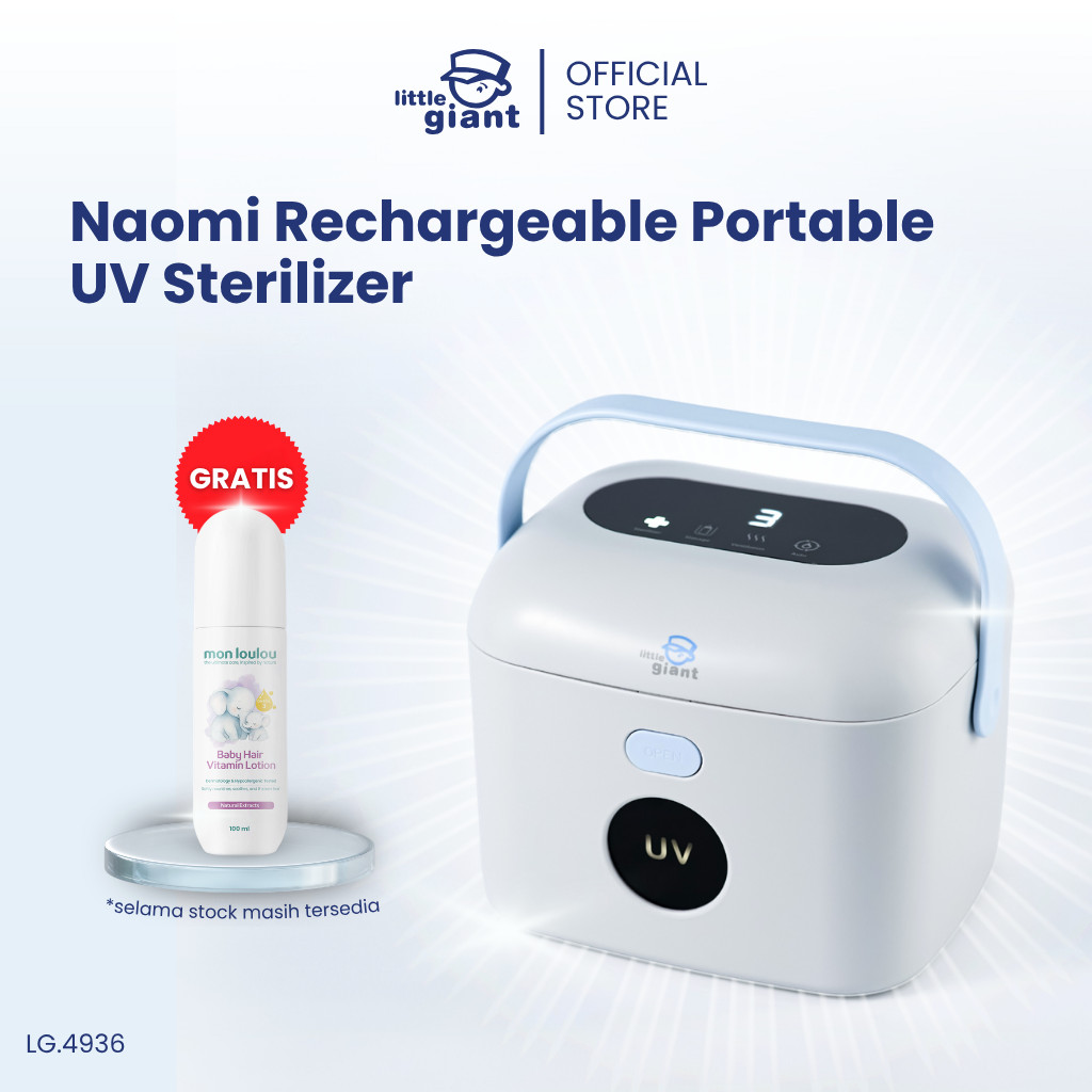 Little Giant Naomi Rechargeable UV Sterilizer & Dryer - LG 4936