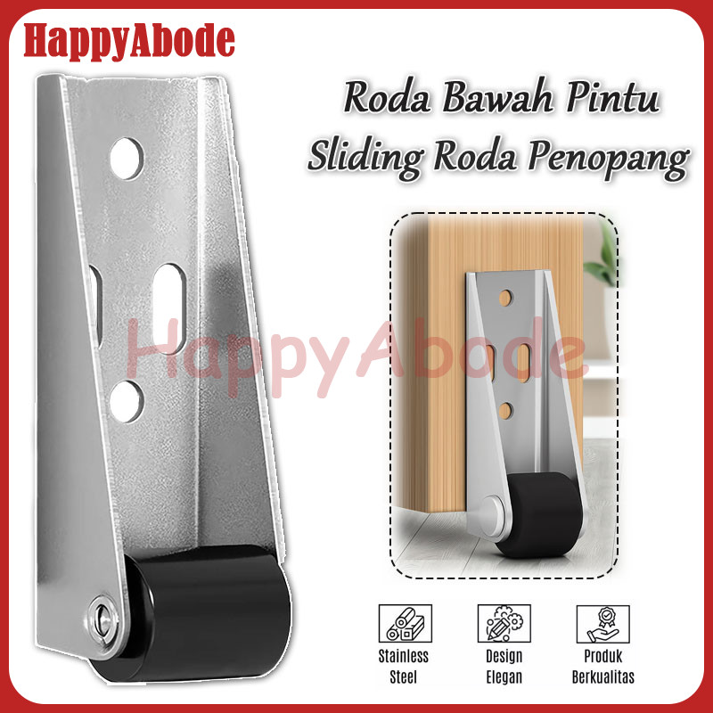 Roda Bawah Pintu Sliding Roda Penopang /Penahan Bawah Pintu Geser Universal Door/Roda Penopang Slidi