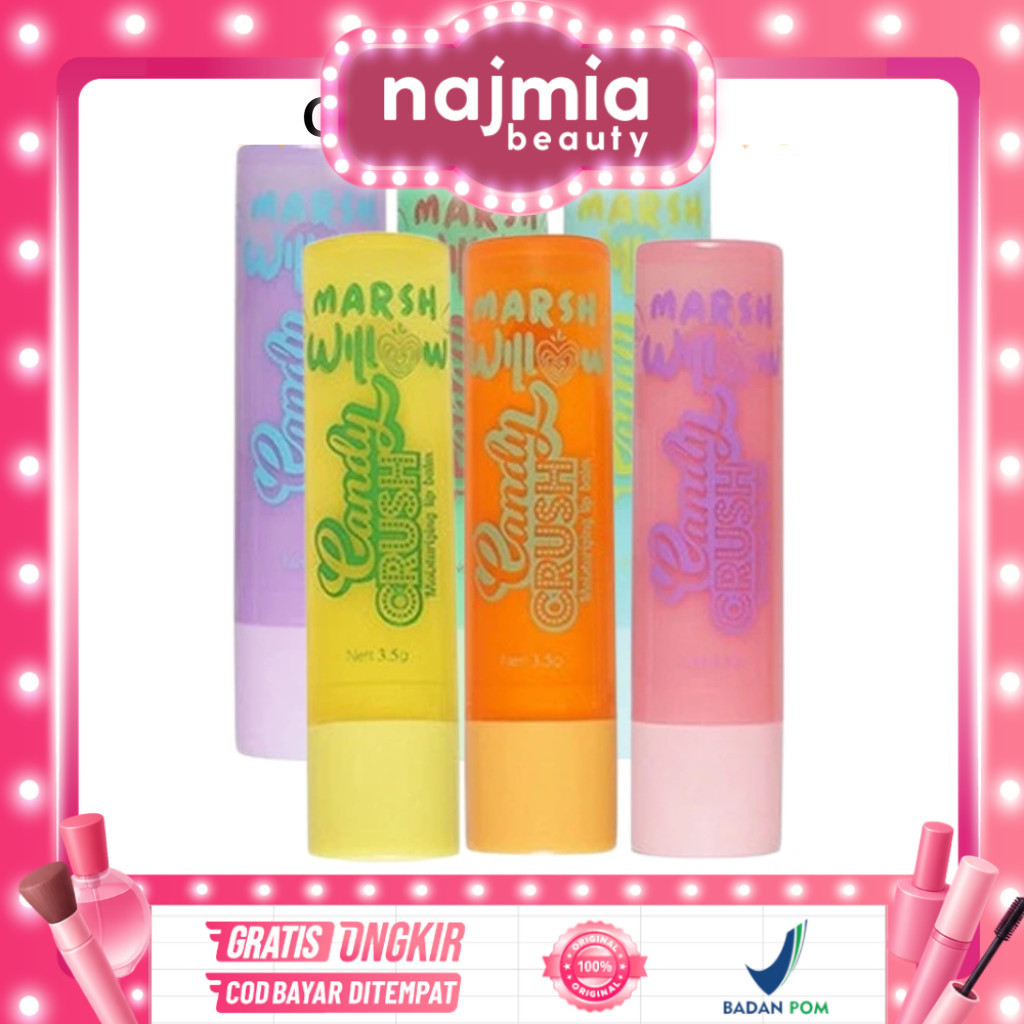 Najmia Ofc Marshwillow Lip Balm Candy Crush I Lip Balm