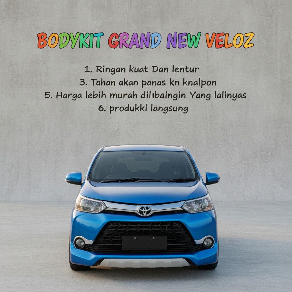 [READY] BODYKIT GRAND NEW VELOZ 2016 2017 2018 BODYKIT AVANZA VELOZ 2015-2018