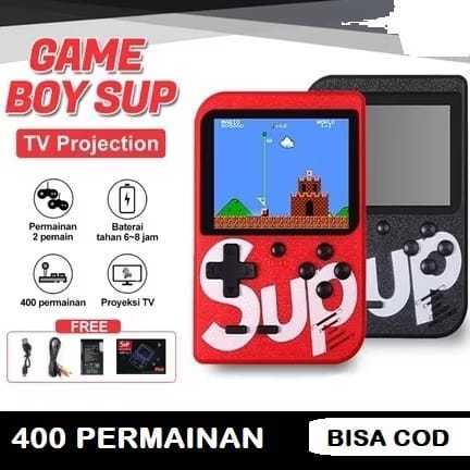 Bermain|| Gameboy Player Retro Mini 500 in 1 Sup Game Box Portable Game Boy 400 Permainan
