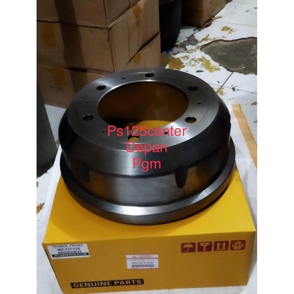 Tromol depan Brake drum Front Mitsubishi Canter 125 HD
