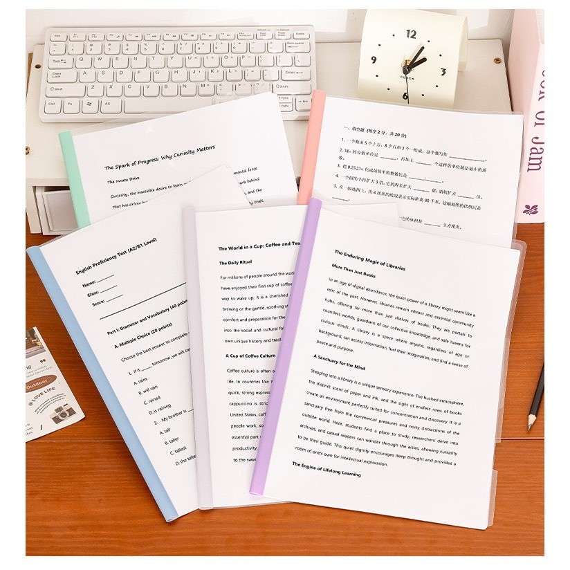 [GW] Arsip Map Dokumen A4 Map Folder Kantor Folder Organizer Kertas Sekolah