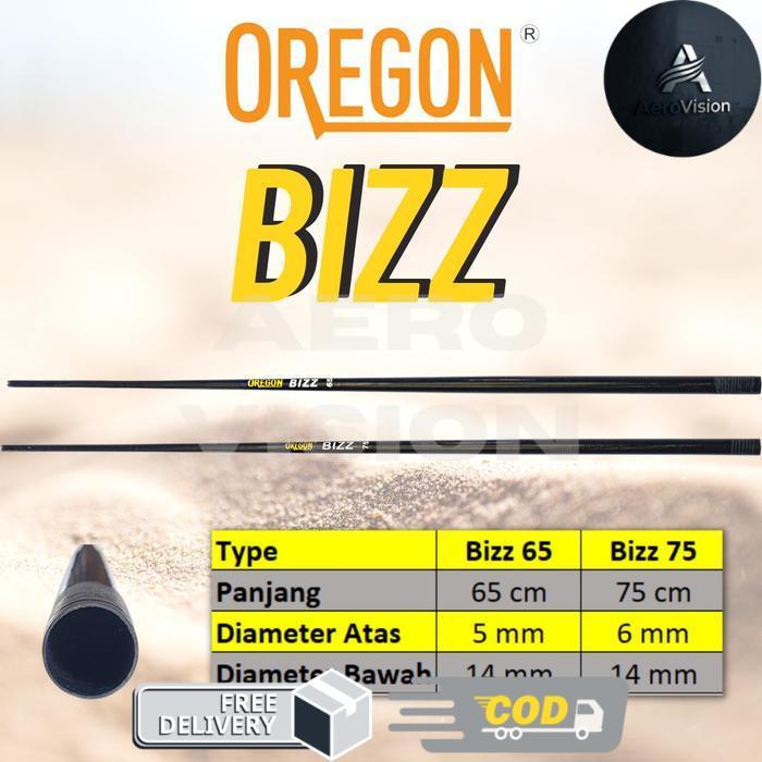 Gagang Joran Carbon Oregon Bizz  65cm 75cm - 75cm