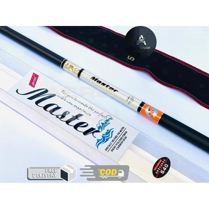 Joran Tegek King Catfish Master 360 450 540 Bahan Carbon Ringan Kuat - 360
