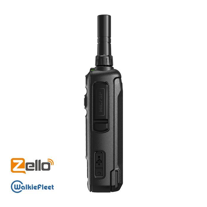 HT POC ZELLO SIM Handy Talky Wireless WIFI and Bluetooth Walkie Talkie Two way radio HT WALKIE FLEET