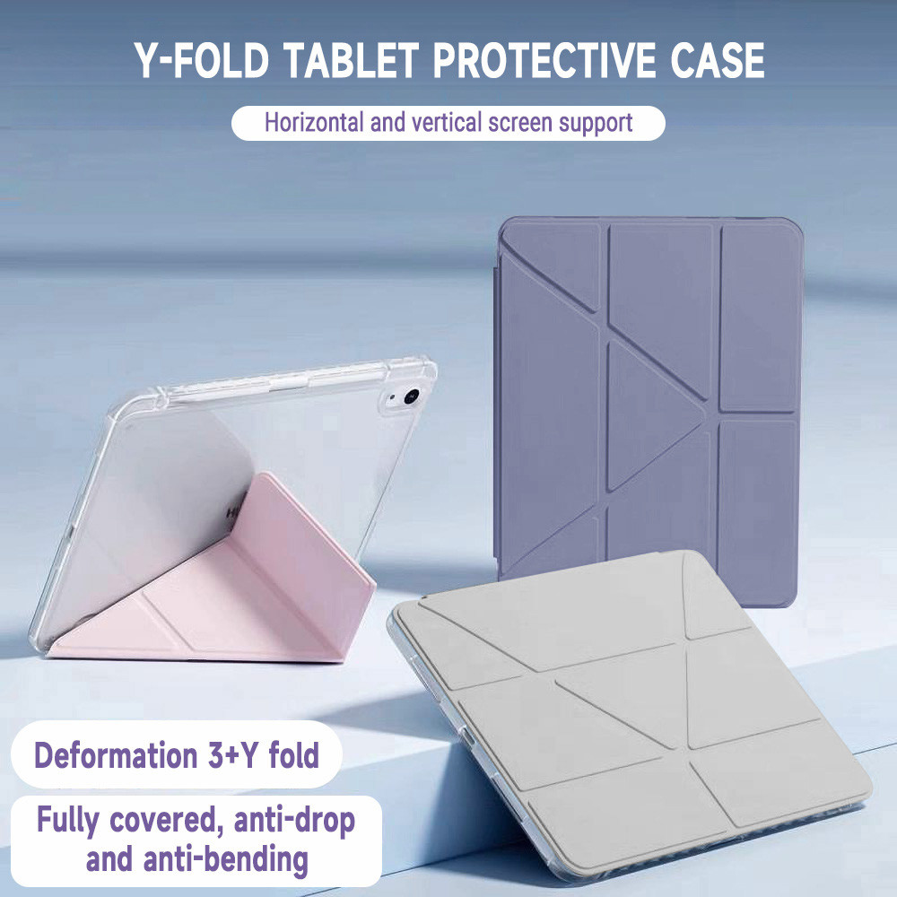 COD Case Untuk Samsung Tab A8 A9 S9 S10 S8 S7 S6 Lite FE Plus + Smart Folio Casing PU Leather Foldab