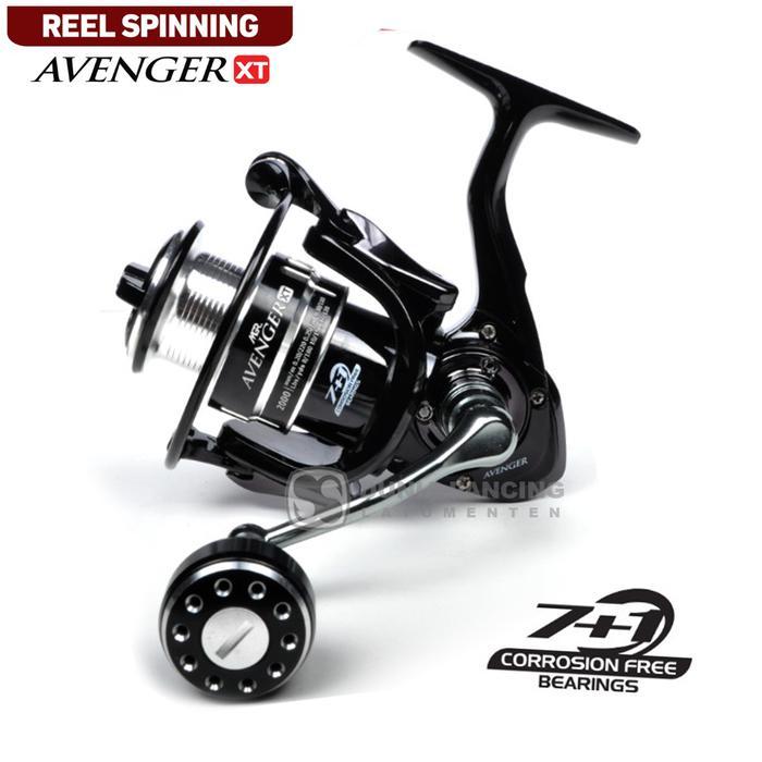 Reel Spinning MAGURO AVENGER XT 7+1 Ball Bearing Power Handle - 2000