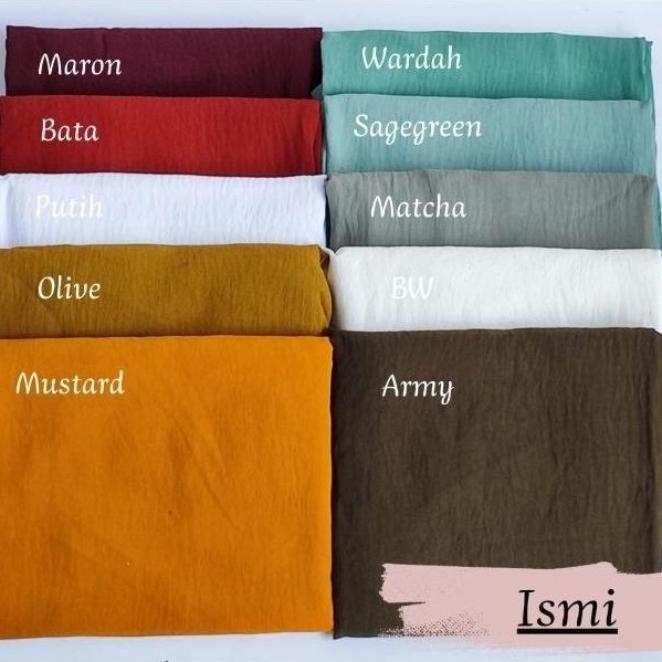 PREMIUM Jilbab Khimar Instan Syari ISMI Ori Ajezas