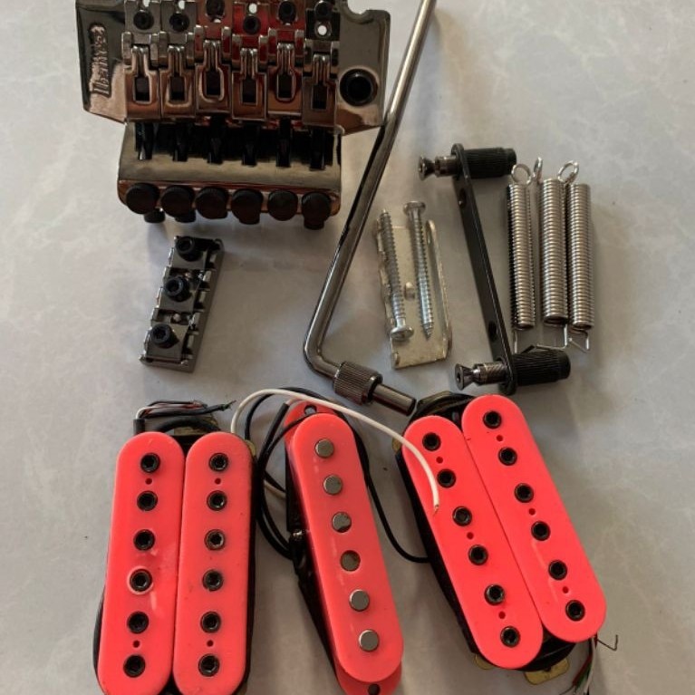 paket oh yes ibanez part tremolo + pickup inf