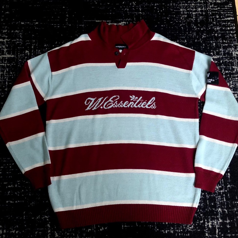 [SECOND] W. Essentials Wormhole Knitwear