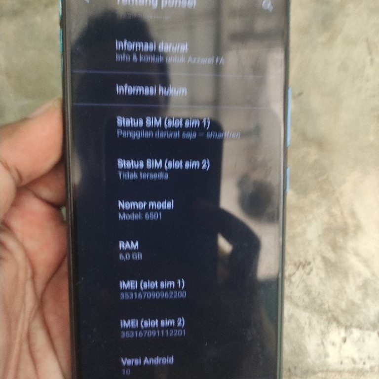 Advan G9 Pro minus