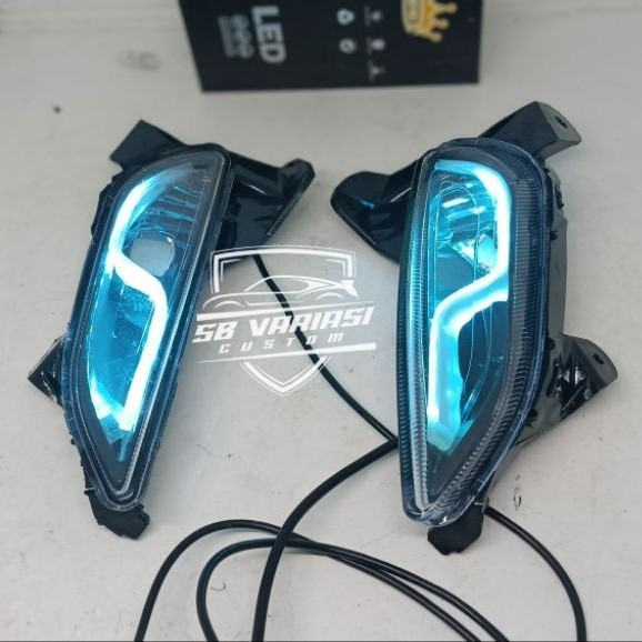 LAMPU SEIN SCOOPY FI 2013-2016 SEN ALIS SCOPY DRL 2 MODE CUSTOM
