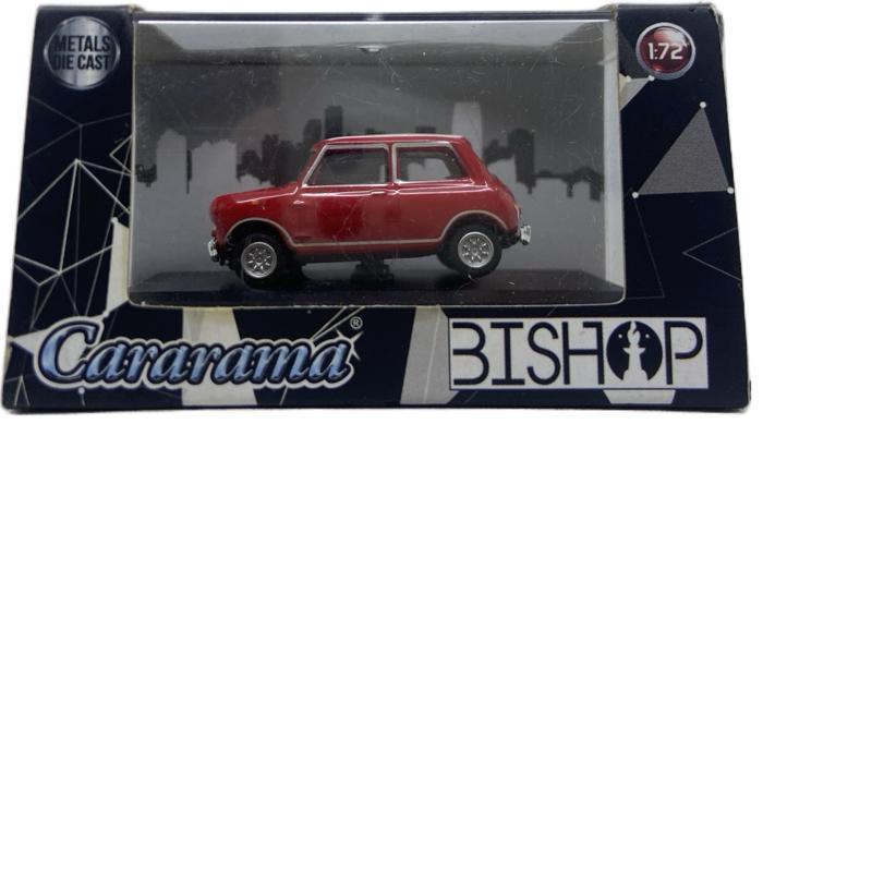 Cararama Diecast Cararama Bishop 1:72 Mini Cooper Ban Karet (Model Mobil Mainan Skala Kecil)
