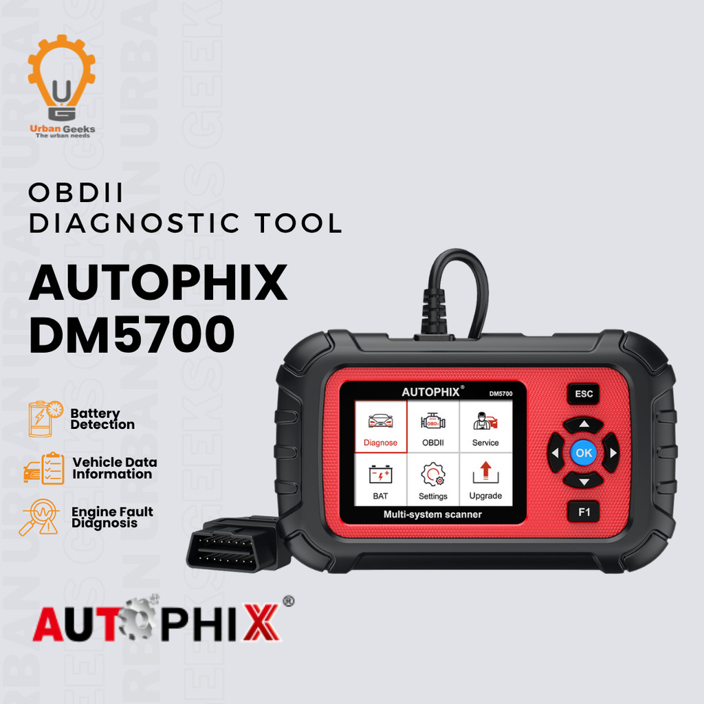 AUTOPHIX DM5700 Scanner Mobil Full System Engine ABS Airbag & Transmission
