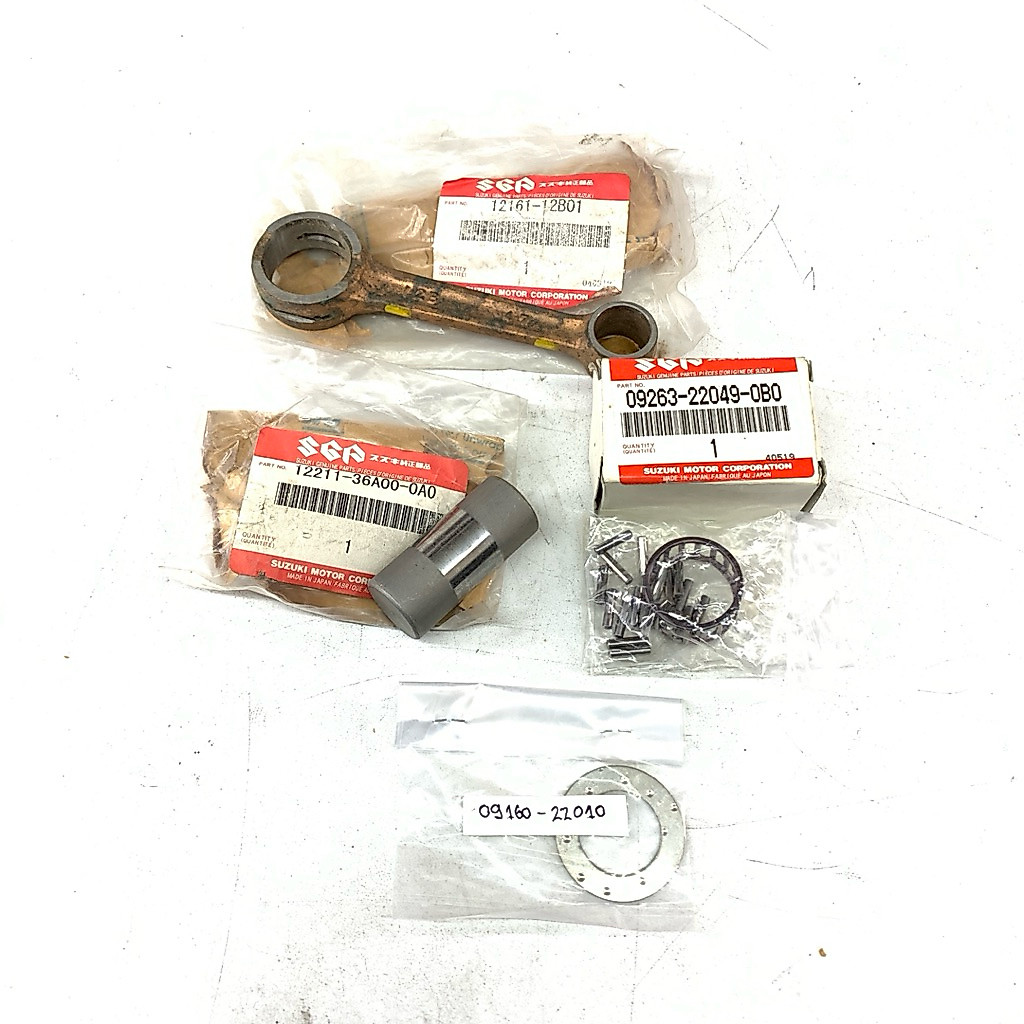 Connecting Rod Kit / Stang Seher Suzuki RGR (RGV) Ori Nos SUZUKI GENUINE PARTS / SGP 12211 - 36A00 -