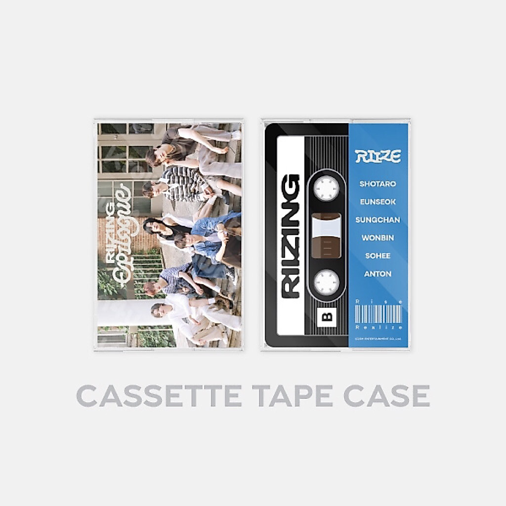 READY STOCK OFFICIAL RIIZE RIIZING EPILOGUE CASSETTE TAPE CASE