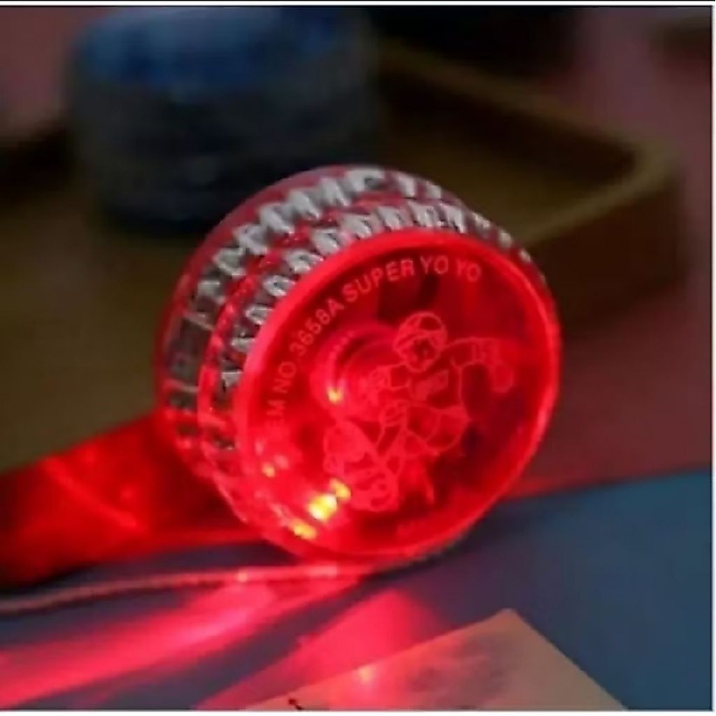 Mainan anak tradisional jadul yoyo nyala lampu lucu murah harga satuan perpcs yoyo lampu keren