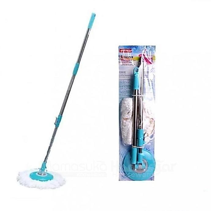Sauberkeit- Lion Star Bm-51 Livina Spin Mop Handle Set Pel Lion Star Bm 51